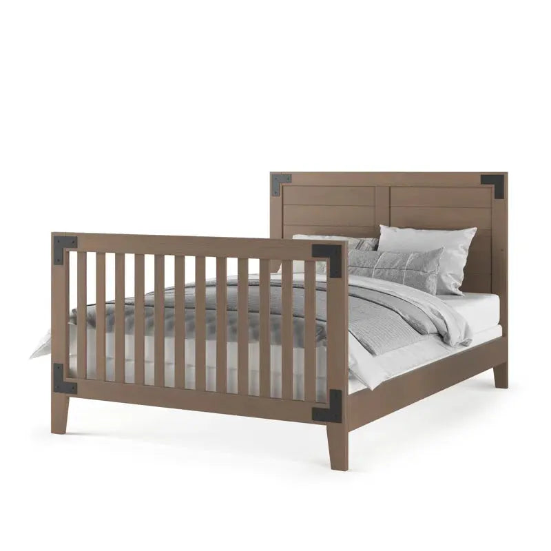 Lucas 3-Piece Convertible Standard Crib and Changer Nursery Furniture Set-Allen Cozy Haven Store