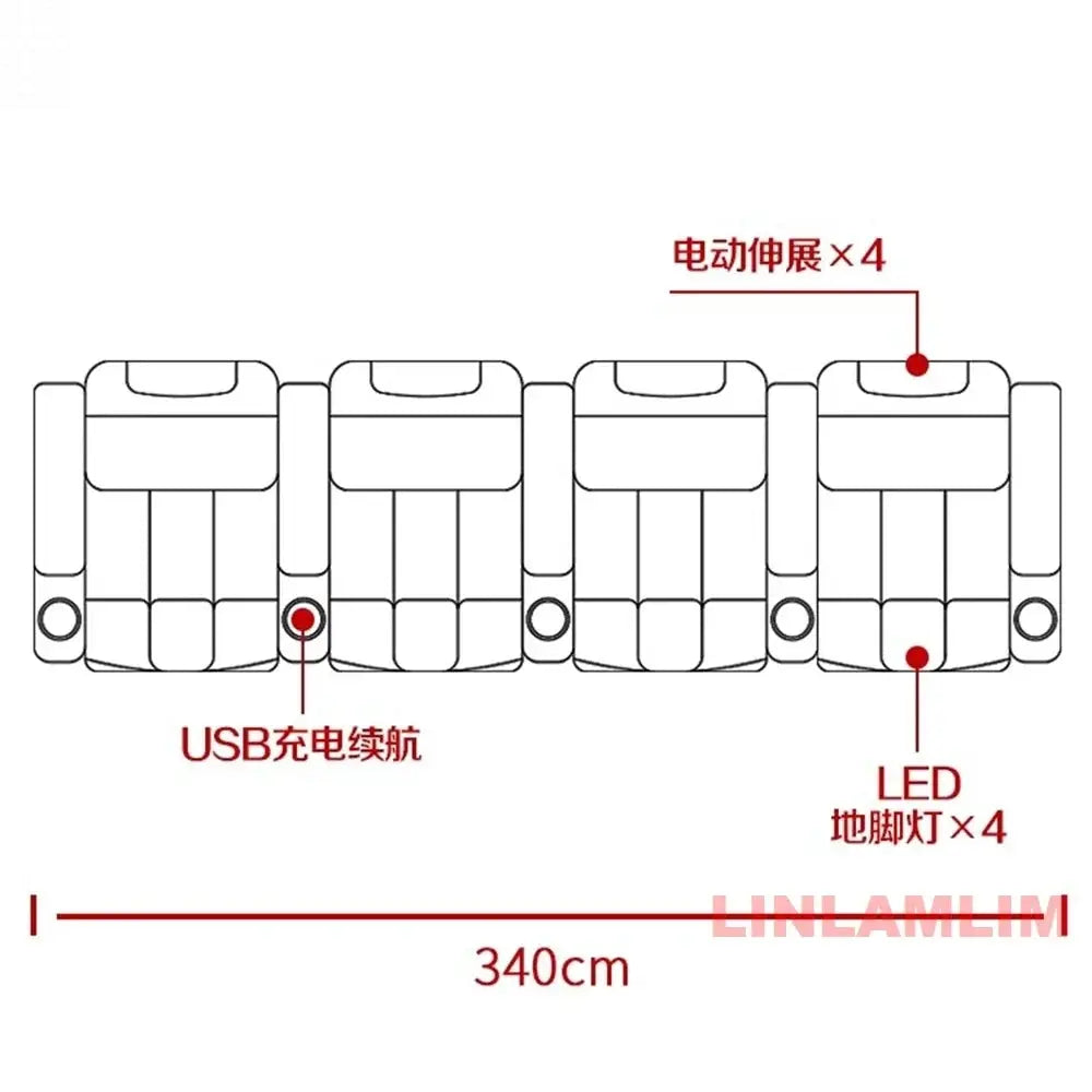 MINGDIBAO Luxury Electric Recliner Cinema Chair with Cup Holder, Genuine Leather Upholstery, LED Lighting – Home Theater Seating Allen Cozy Haven Store