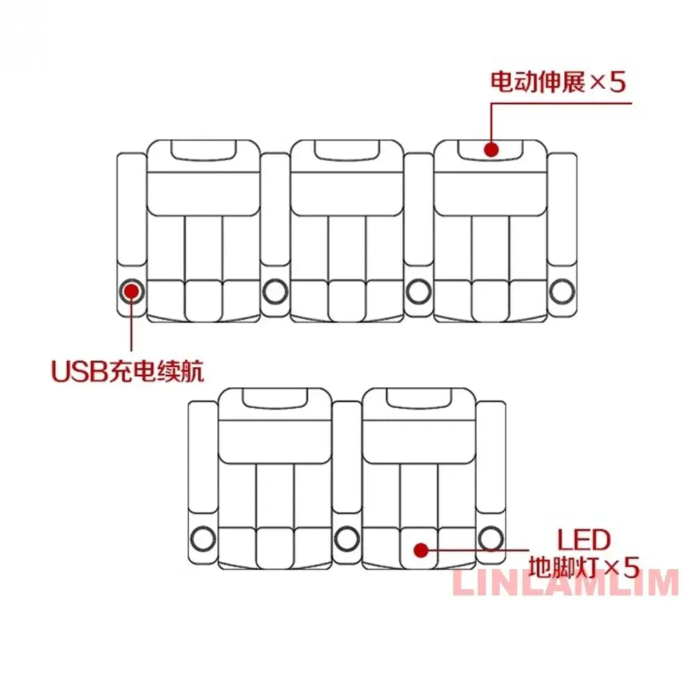 MINGDIBAO Luxury Electric Recliner Cinema Chair with Cup Holder, Genuine Leather Upholstery, LED Lighting – Home Theater Seating Allen Cozy Haven Store