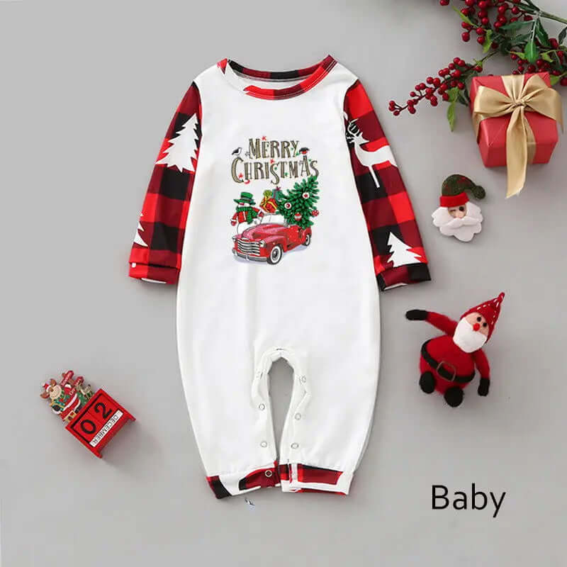 "Matching Parent-Child Christmas Home Attire"-Allen Cozy Haven Store
