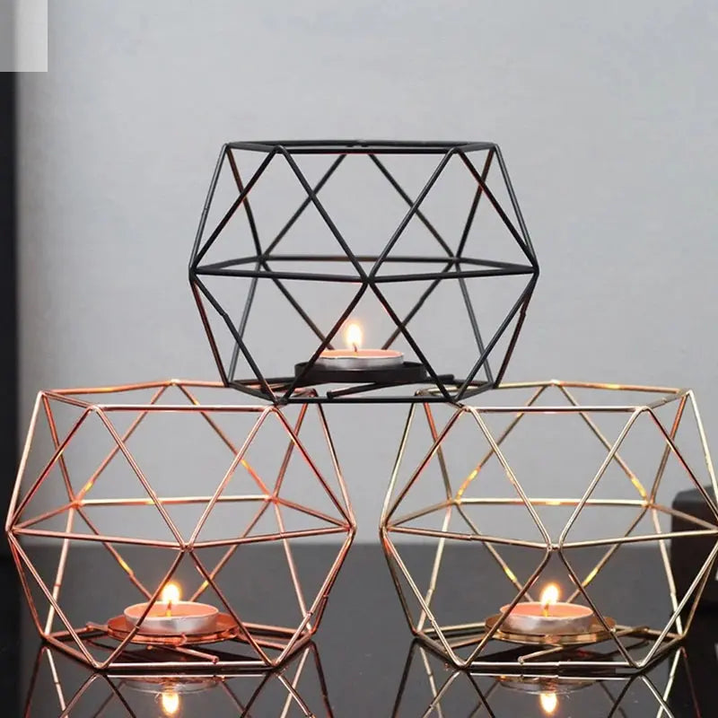 Metal Tea Light Holder For Wedding Centerpiece Tealight Candle Holder Happy Birthday Gift Country Decor For The Home Allen Cozy Haven Store