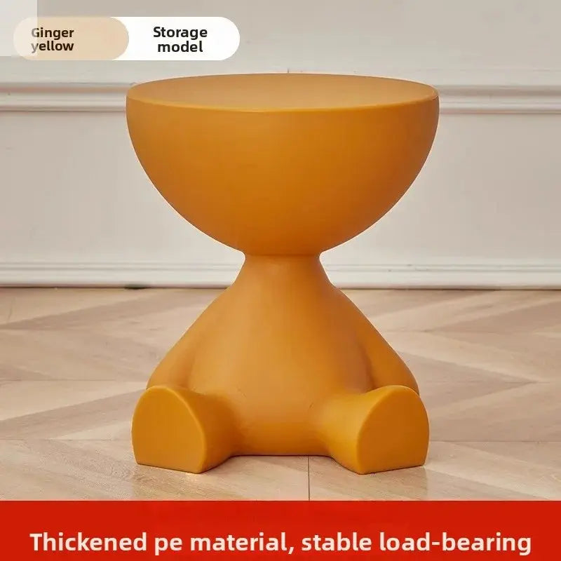 Modern minimalist bedroom bedside table minimalist small coffee table living room home creative edge table mini coffee table Allen Cozy Haven Store