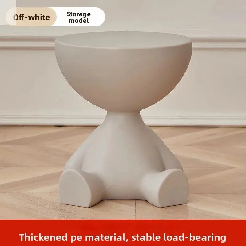 Modern minimalist bedroom bedside table minimalist small coffee table living room home creative edge table mini coffee table Allen Cozy Haven Store