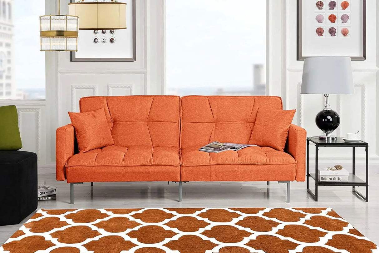 Modern Adjustable Small Orange Furniture - EXP54-Allen Cozy Haven Store
