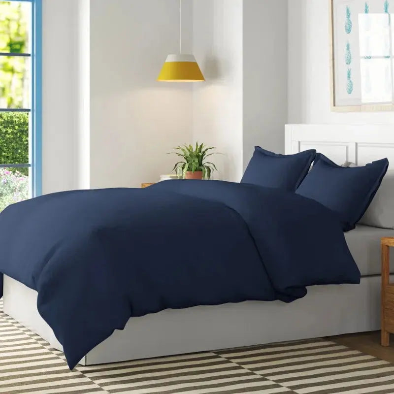 Modern Microfiber Duvet Cover Set-Allen Cozy Haven Store