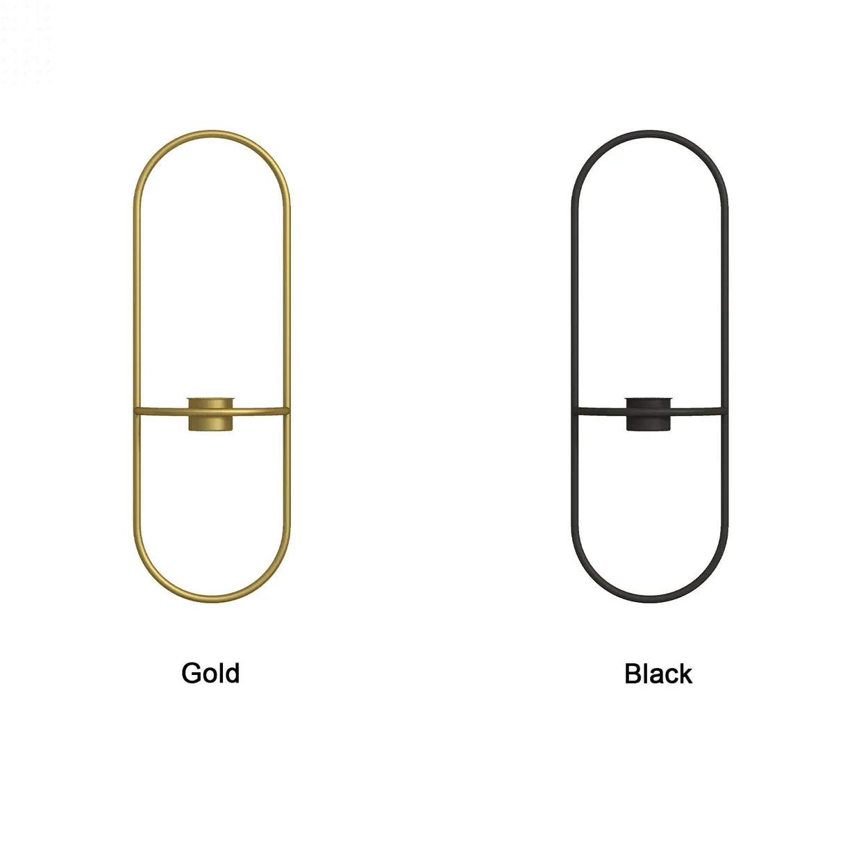 Nordic Metal Wall Candle Holder -Enhance your walls with Chic Decor Allen Cozy Haven Store