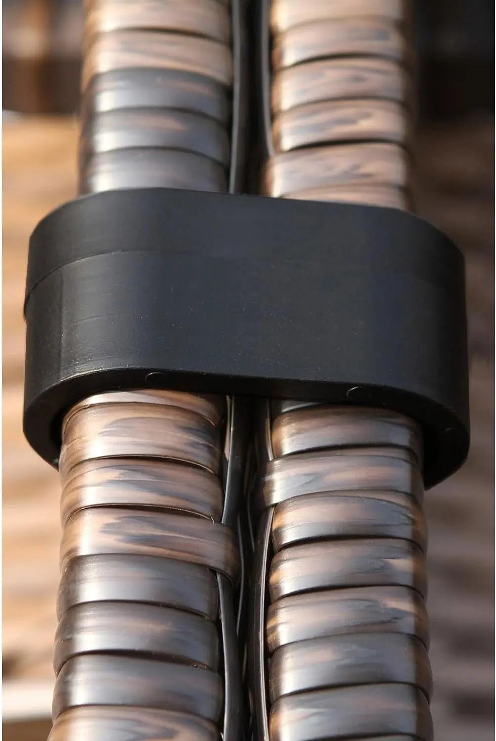 Outdoor Wicker Sectional Sofa Set for Patio and Garden (Brown)-Allen Cozy Haven Store