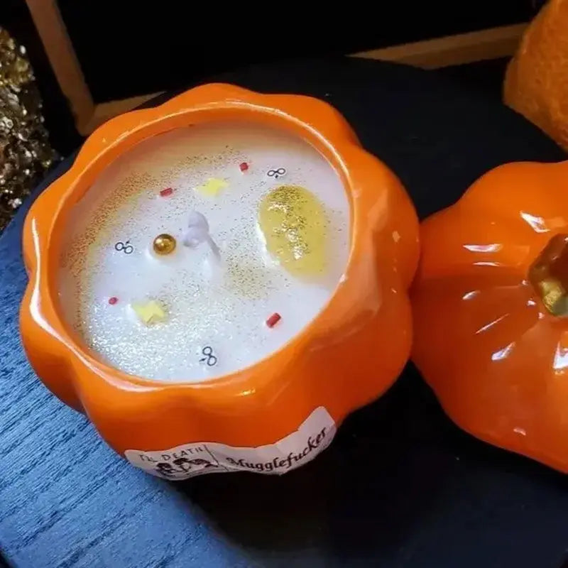 Premium Artisan Pumpkin Scented Candles Allen Cozy Haven Store