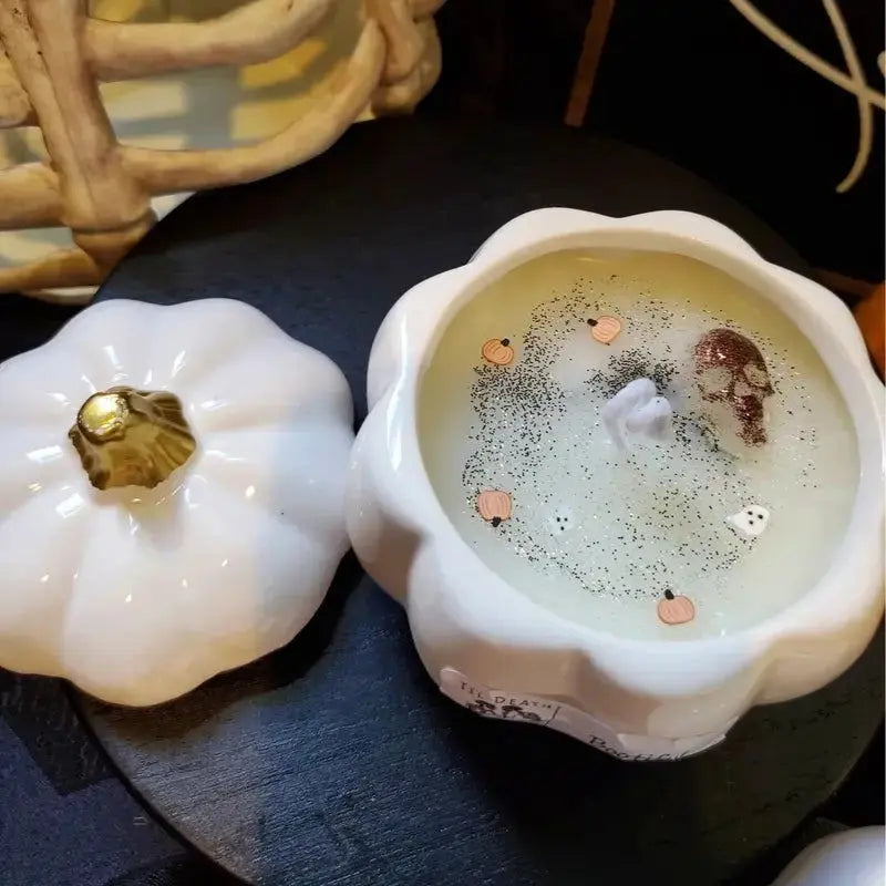 Premium Artisan Pumpkin Scented Candles Allen Cozy Haven Store