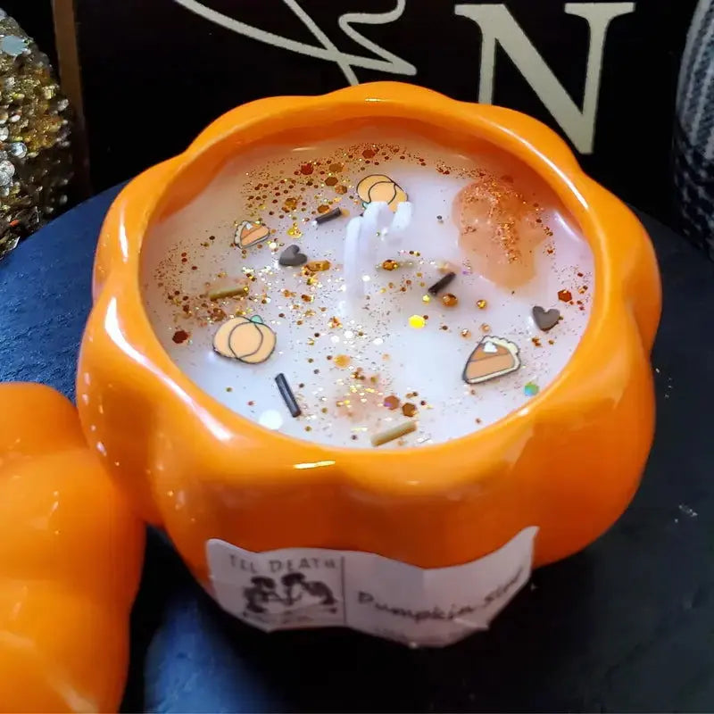 Premium Artisan Pumpkin Scented Candles Allen Cozy Haven Store