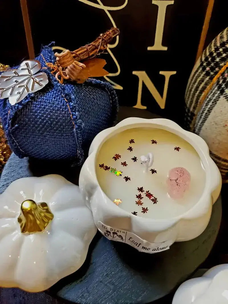 Premium Artisan Pumpkin Scented Candles Allen Cozy Haven Store