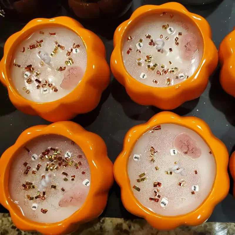 Premium Artisan Pumpkin Scented Candles Allen Cozy Haven Store