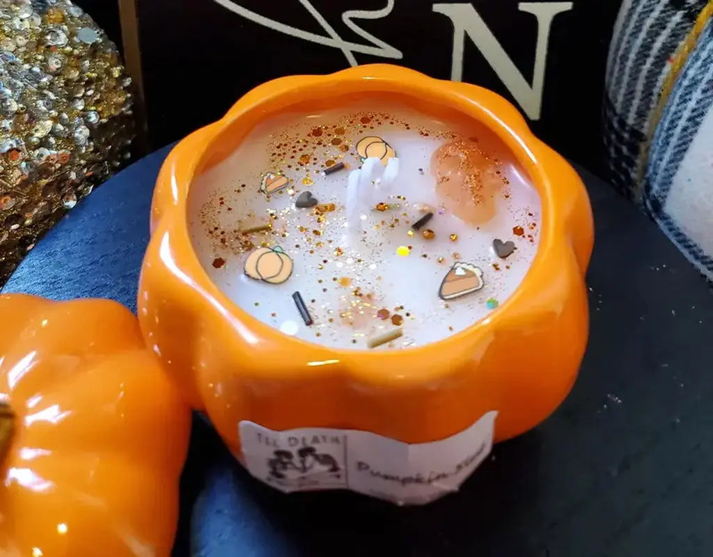 Premium Artisan Pumpkin Scented Candles Allen Cozy Haven Store