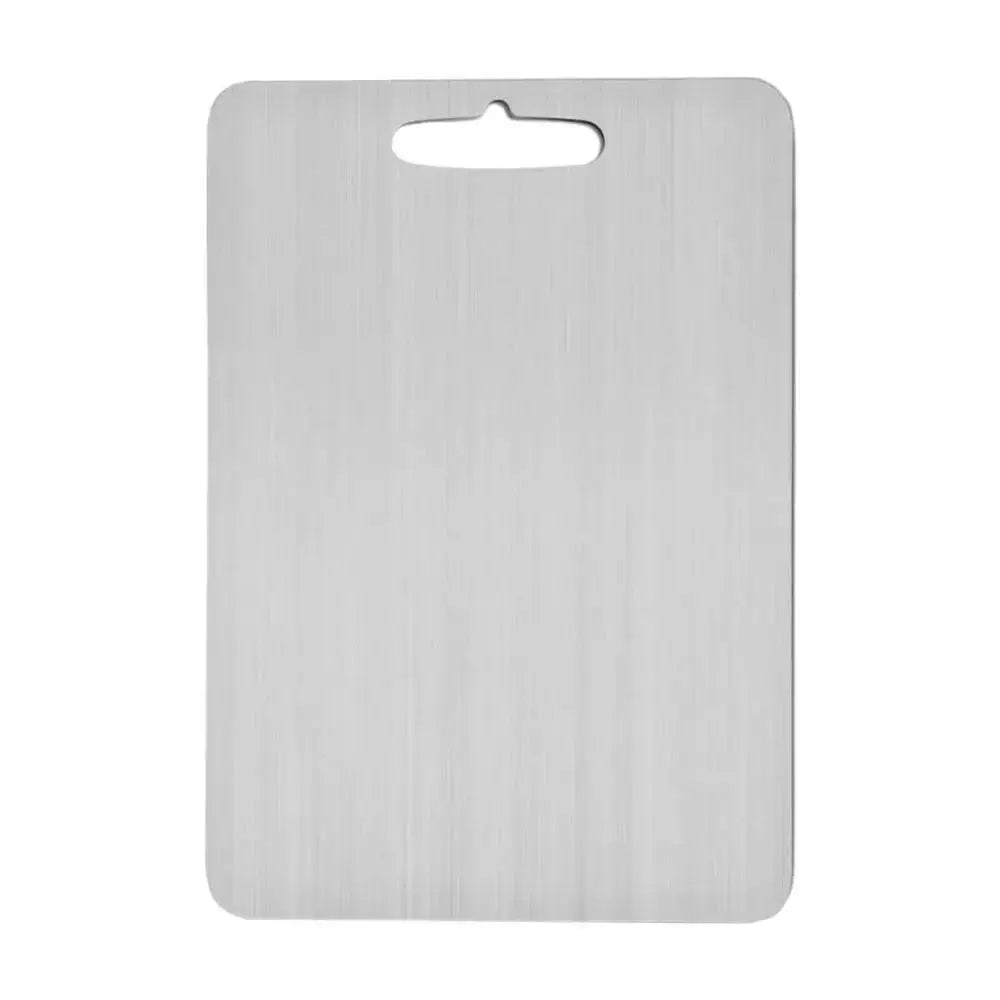 Premium Large Stainless Steel Cutting Board with Lip - Ideal for Baking, Dough Preparation, and Pizza Rolling-Allen Cozy Haven Store