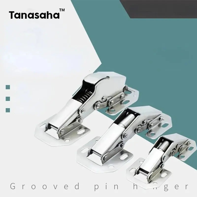 Premium Soft Close Hinges for Kitchen Cabinets - No Trenching Furniture Fittings with Screws Included-Allen Cozy Haven Store