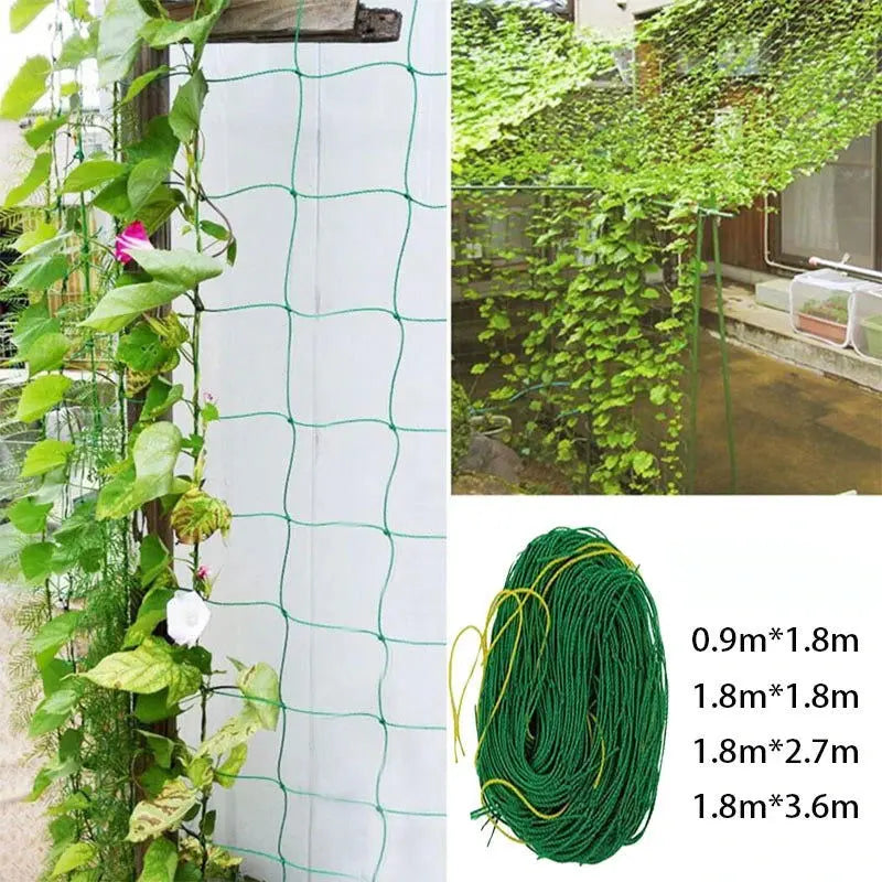 Professional Garden Climbing Net for Morning Glory and Cucumber Vines – Available in Multiple Sizes: 0.9M, 1.8M, 2.7M, and 3.6M-Allen Cozy Haven Store