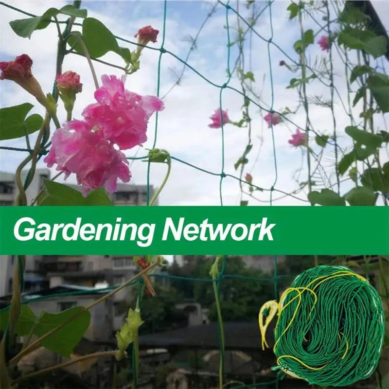 Professional Garden Climbing Net for Morning Glory and Cucumber Vines – Available in Multiple Sizes: 0.9M, 1.8M, 2.7M, and 3.6M-Allen Cozy Haven Store