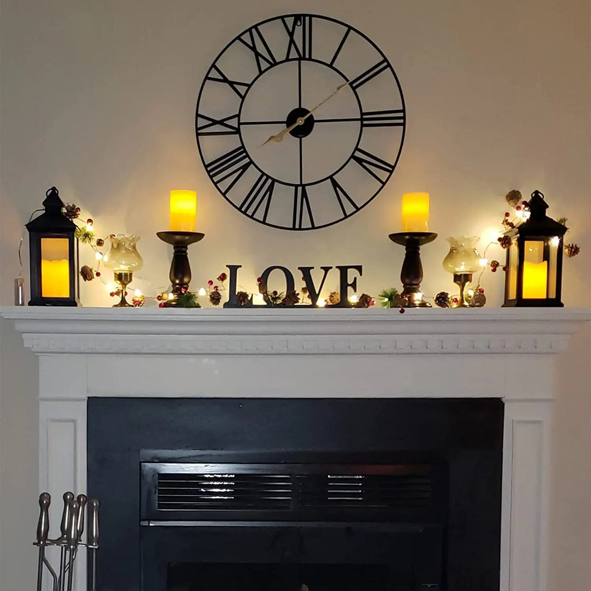 "Rustic Wood 'Eat Pray Love' Decorative Sign for Home Décor - Freestanding Tabletop Cutout"-Allen Cozy Haven Store