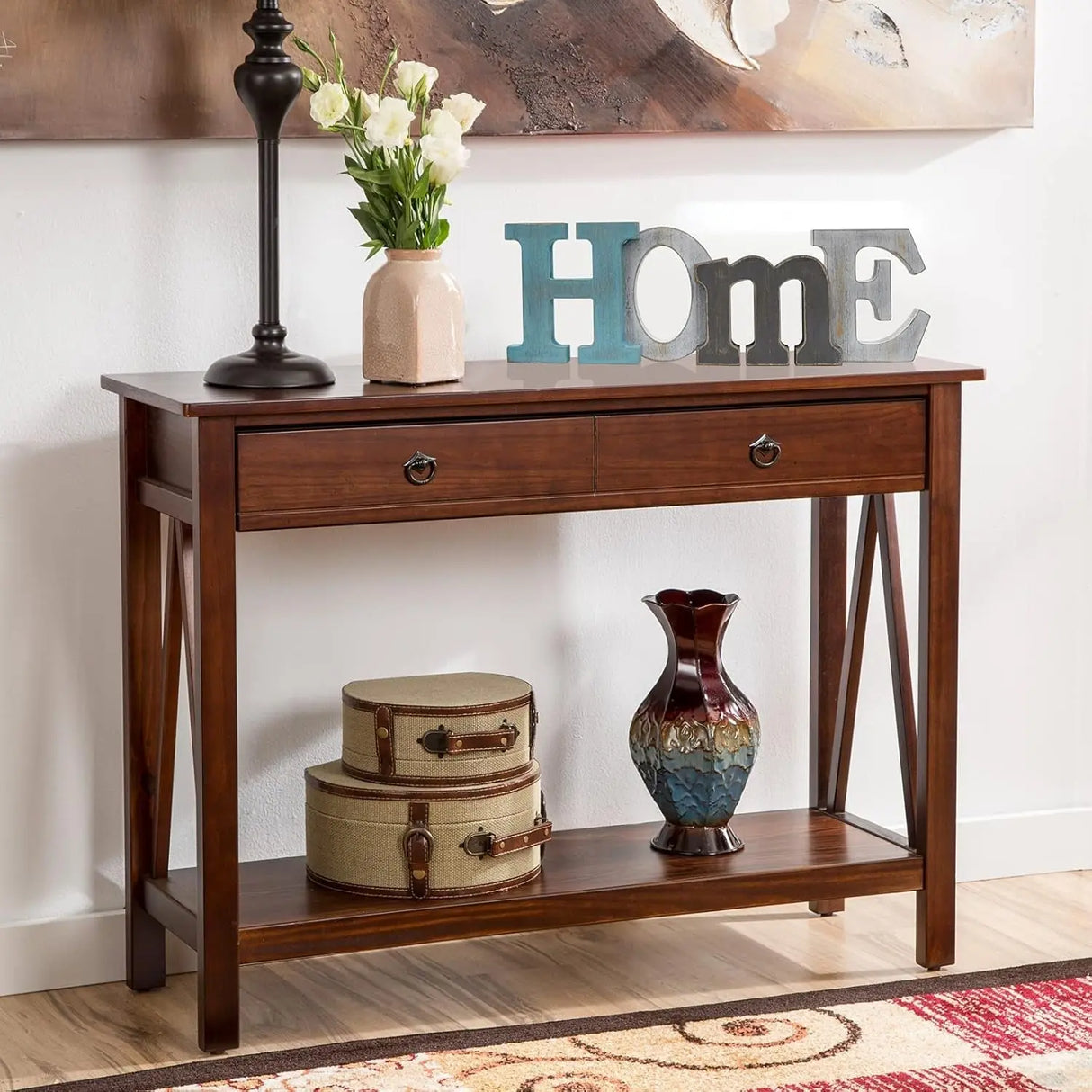 Rustic Home Decor - Decorative Block Letter Wall Art for Home Decoration-Allen Cozy Haven Store