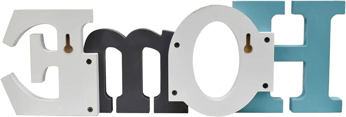 Rustic Home Decor - Decorative Block Letter Wall Art for Home Decoration-Allen Cozy Haven Store