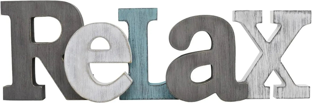 Rustic Home Decor - Decorative Block Letter Wall Art for Home Decoration-Allen Cozy Haven Store