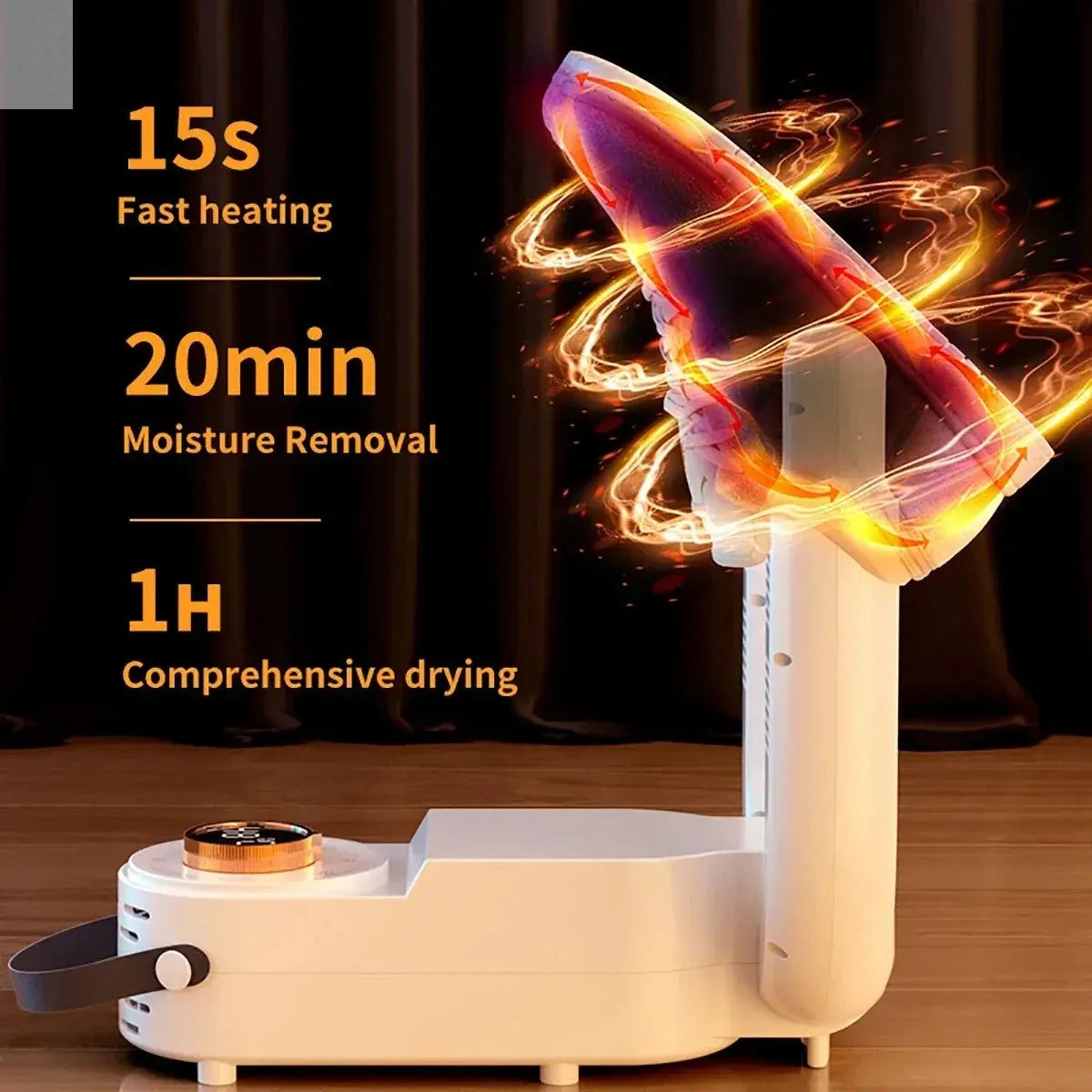 Shoe Dryer Intelligent Timer Adjustable Dryer Quick Drying Deodorizing Sterilizing Shoe Dryer Household Shoe Warmer Heater Allen Cozy Haven Store