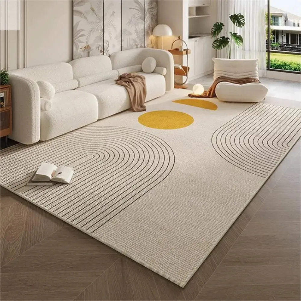 Simple Style Carpets for Living Room Rugs Customizable Bedroom Decor Home Crystal Velvet Lounge Big Size Floor Mats Dining Room Allen Cozy Haven Store