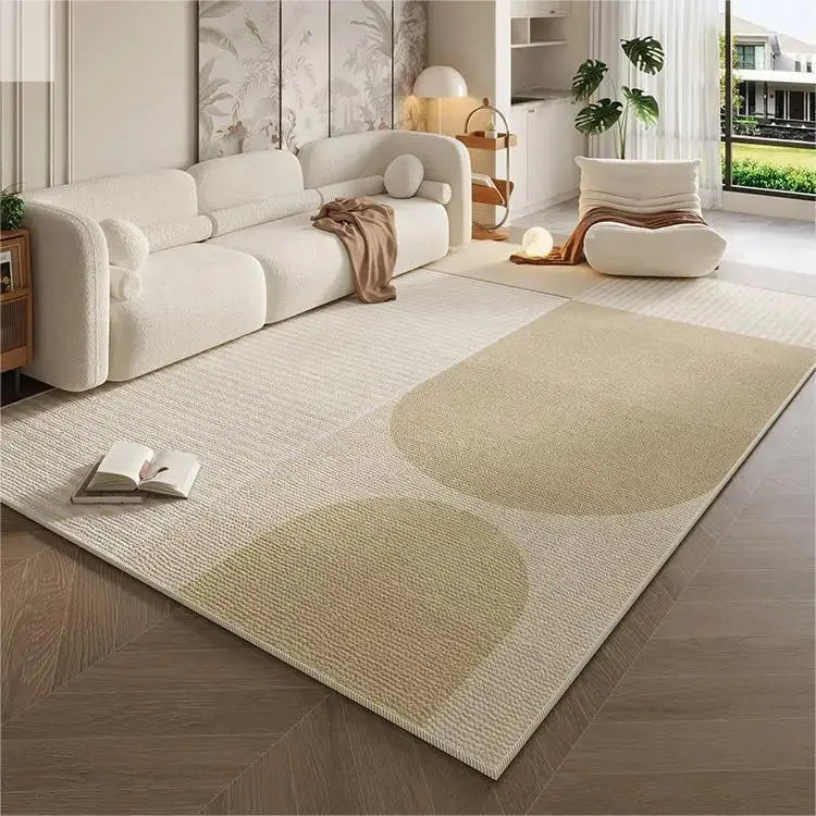 Simple Style Carpets for Living Room Rugs Customizable Bedroom Decor Home Crystal Velvet Lounge Big Size Floor Mats Dining Room Allen Cozy Haven Store