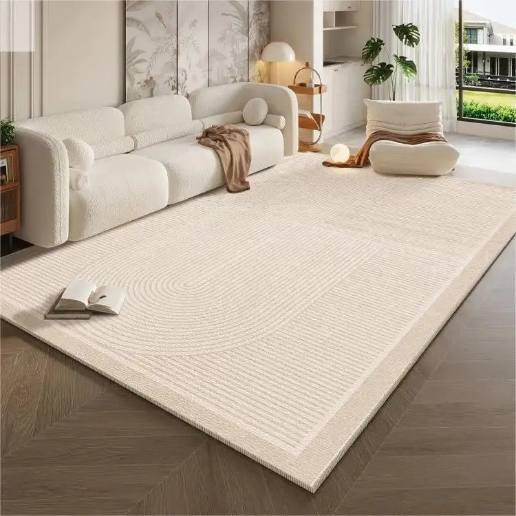 Simple Style Carpets for Living Room Rugs Customizable Bedroom Decor Home Crystal Velvet Lounge Big Size Floor Mats Dining Room Allen Cozy Haven Store