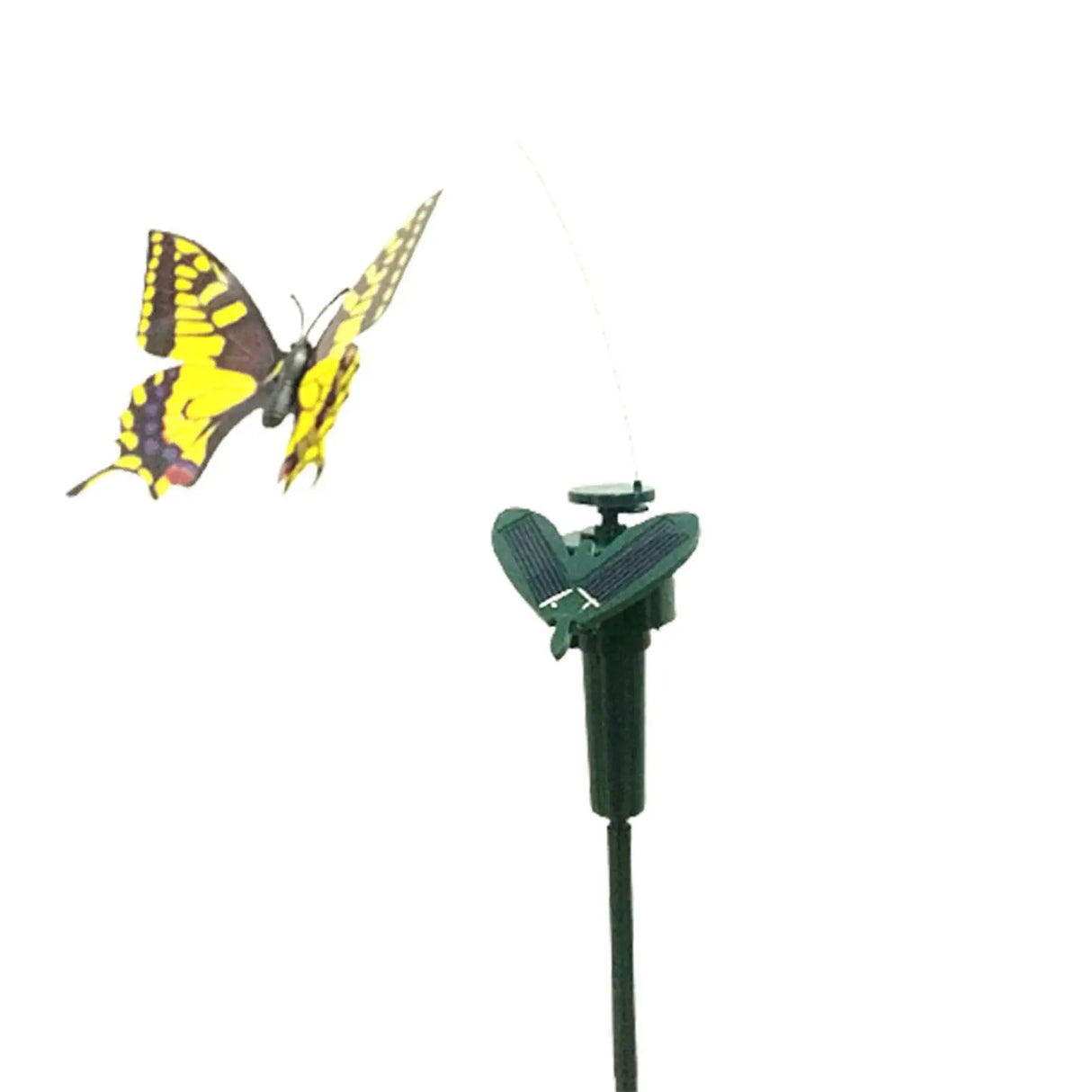 Solar-Powered Garden Stake Decor Featuring Fluttering Butterflies and Hummingbirds-Allen Cozy Haven Store