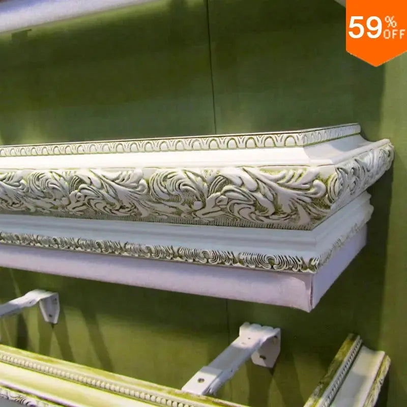 Sophisticated Wooden Window Pelmet Featuring Euro Carve Design for Curtain Valance and Drapery-Allen Cozy Haven Store