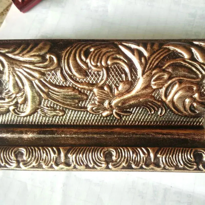 Sophisticated Wooden Window Pelmet Featuring Euro Carve Design for Curtain Valance and Drapery-Allen Cozy Haven Store