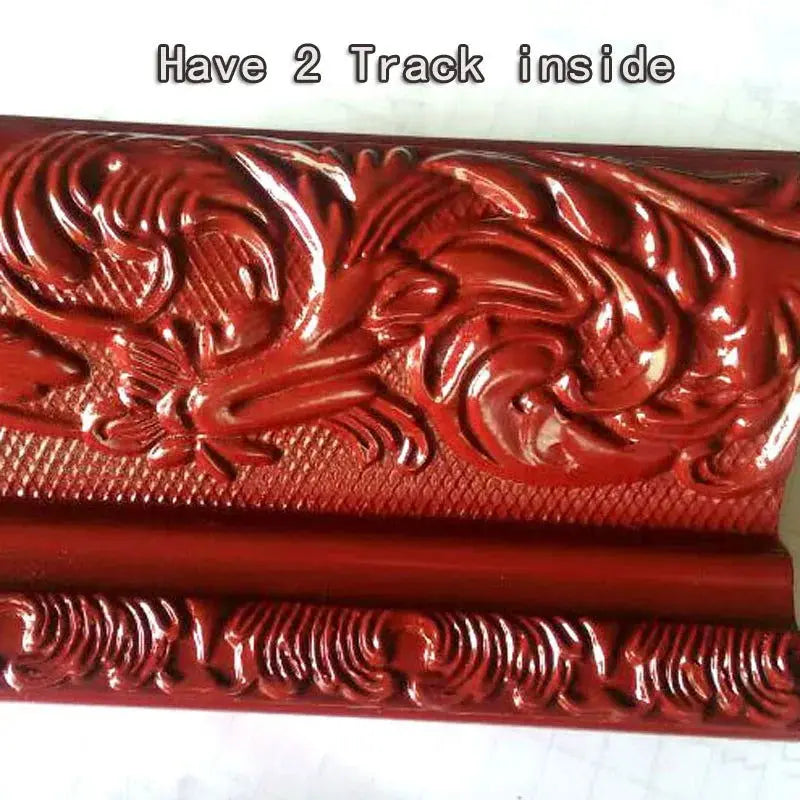 Sophisticated Wooden Window Pelmet Featuring Euro Carve Design for Curtain Valance and Drapery-Allen Cozy Haven Store