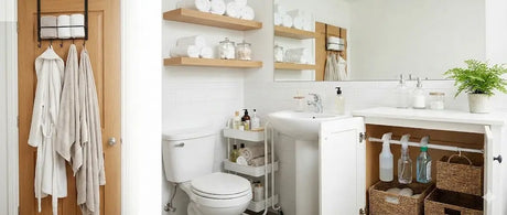 7 Small Bathroom Storage Ideas That Actually Work Allen Cozy Haven Store