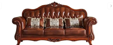 European Furniture Spotlight: Luxury Leather Sofa That Redefines Modern Living Allen Cozy Haven Store