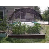 10 Ft. X 10 Ft. 70% Shade Cloth Black Sunblock Fabric Allen Cozy Haven Store