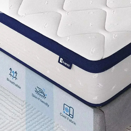 10 Inch in a Box for Pain Relief & Motion Isolation, CertiPUR-US Certified Bed Mattress Allen Cozy Haven Store