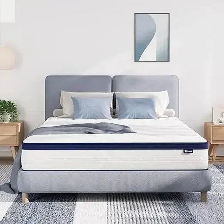 10 Inch in a Box for Pain Relief & Motion Isolation, CertiPUR-US Certified Bed Mattress Allen Cozy Haven Store