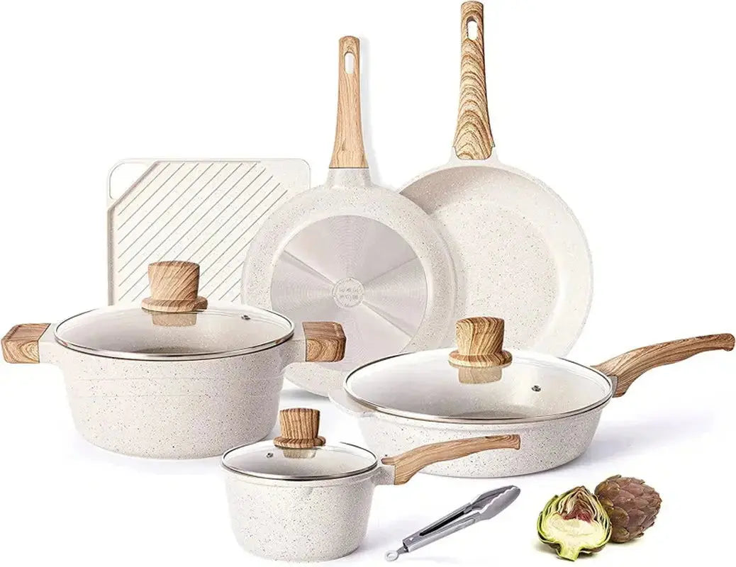 11-Piece Nonstick Aluminum Cookware Collection