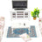 1:12 Scale Miniature Ceramic Bathroom Furniture Set - Ideal Accessories for Miniature Homes and Gifts-Allen Cozy Haven Store