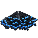 20-Piece Adjustable 360° and 180° Irrigation Sprinkler Dripper Set with 13CM Stakes for Greenhouse and Garden Watering-Allen Cozy Haven Store