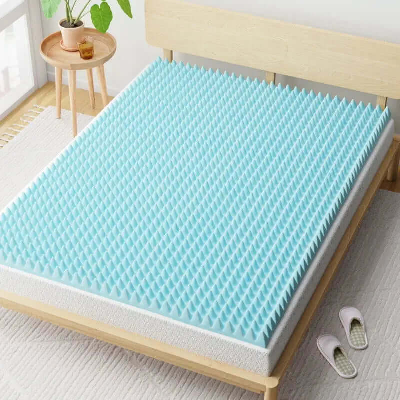 3-Inch Medium Gel-Infused Memory Foam Mattress Topper-Allen Cozy Haven Store