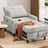 "3-in-1 Sleeper Chair - Convertible Futon with USB Ports & Side Pockets, Adjustable Recliner for Small Spaces & Bedrooms" Allen Cozy Haven Store