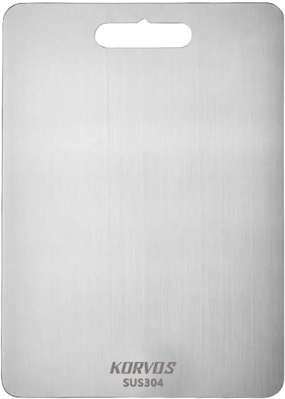 304 Food-Grade Stainless Steel Cutting Board for Meat, Cheese, and Vegetables - Extra Large, Easy to Clean-Allen Cozy Haven Store