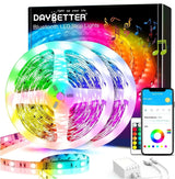 Smart LED Strip Lights: Utilize your smartphone to configure and operate the lights-Allen Cozy Haven Store