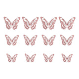 3D Hollow Butterfly Wall Stickers Home Decor Cardboard Butterfly Wall Stickers Home Decor Accessories Accesorios De Cocina-Allen Cozy Haven Store