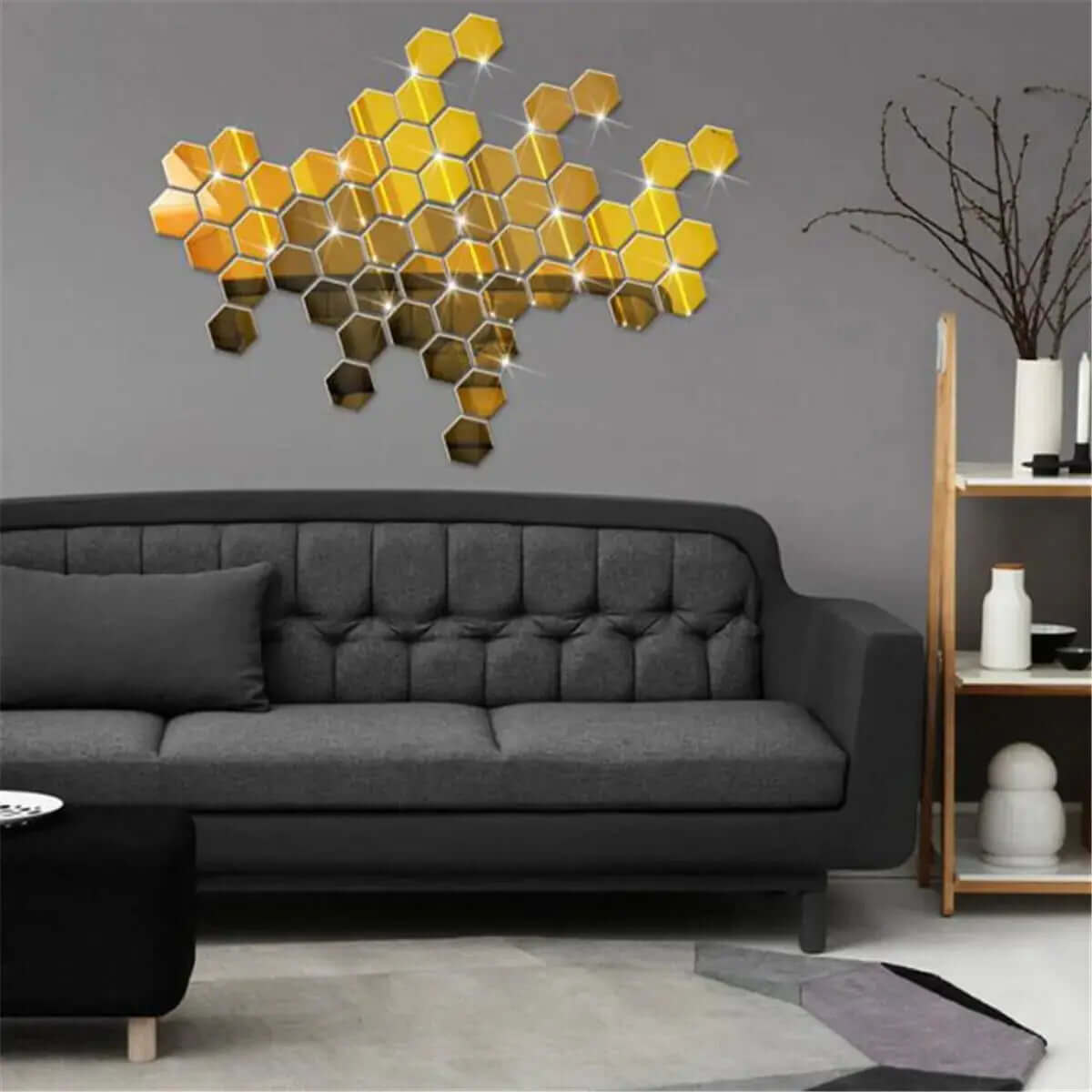 3D Mirror Wall Sticker Home Decor-Allen Cozy Haven Store