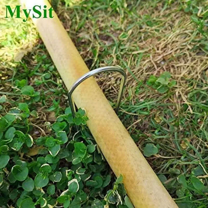 50-Pack Heavy-Duty 12-Inch Galvanized Garden Stakes-Allen Cozy Haven Store