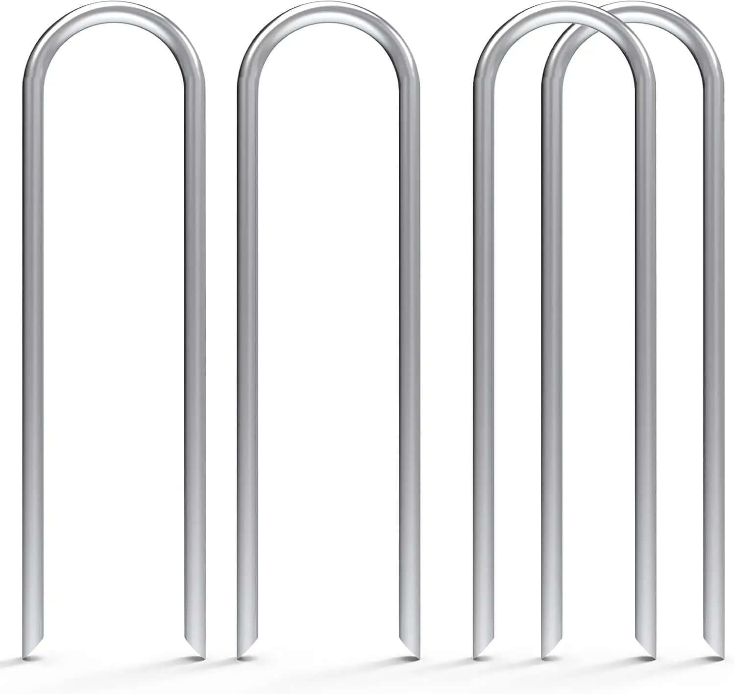 50-Pack Heavy-Duty 12-Inch Galvanized Garden Stakes-Allen Cozy Haven Store