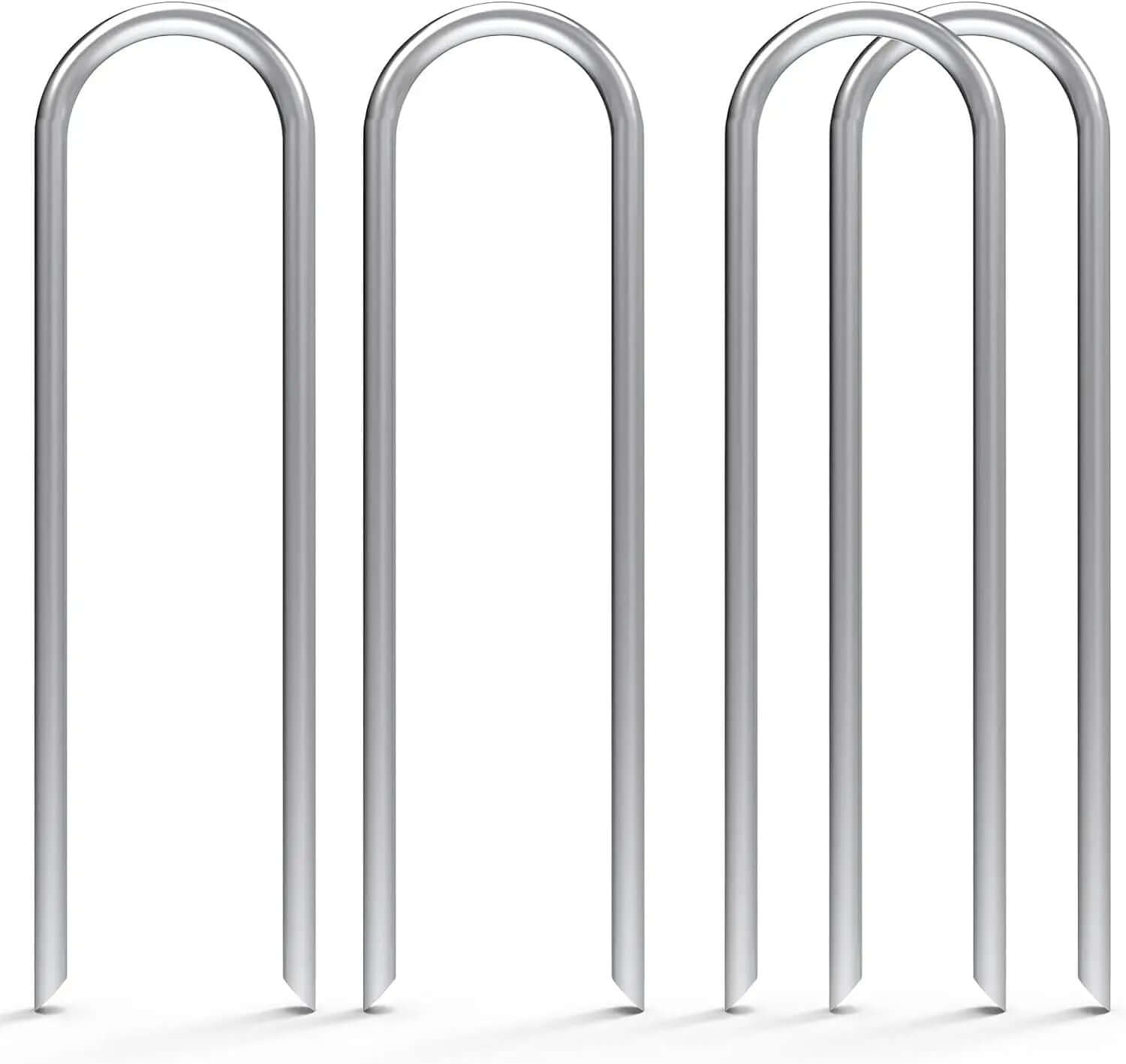 50-Pack Heavy-Duty 12-Inch Galvanized Garden Stakes-Allen Cozy Haven Store